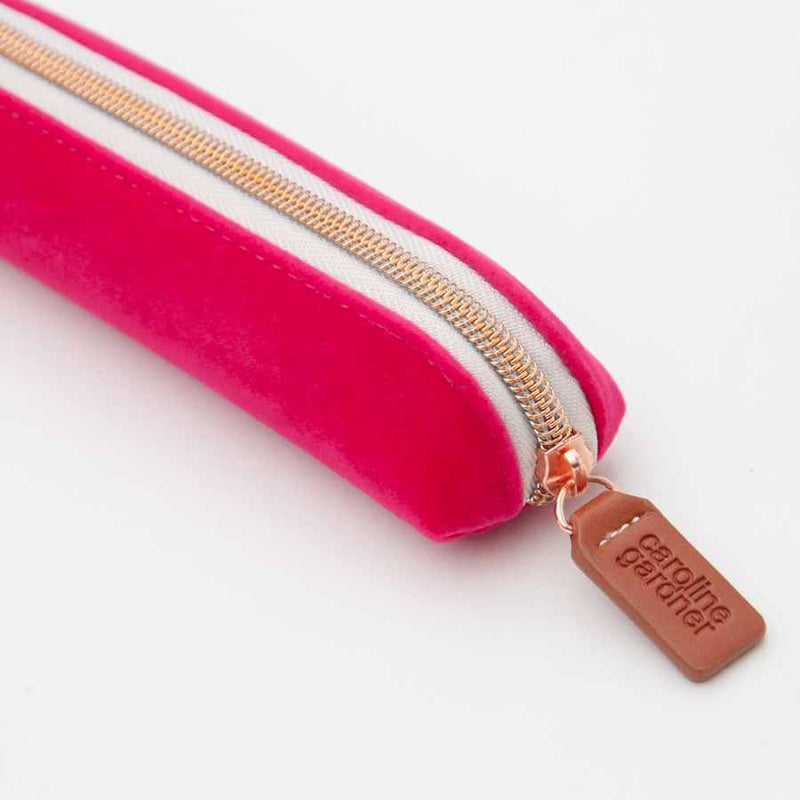 Pink Velvet Essential Pencil Case EPC113 tag