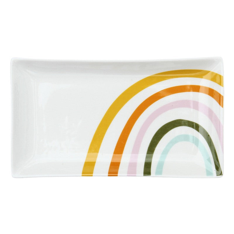 Caroline Gardner Rainbow Ceramic Trinket Tray CRM107 main