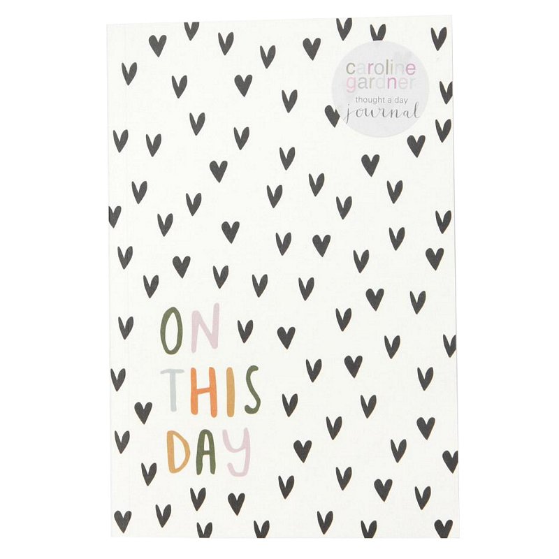 Caroline Gardner Scattered Hearts Reflections and Thoughts Journal NBJ101 front