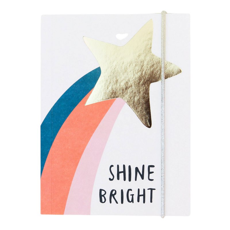 Caroline Gardner Small Chunky Notebook Star SCB113 front