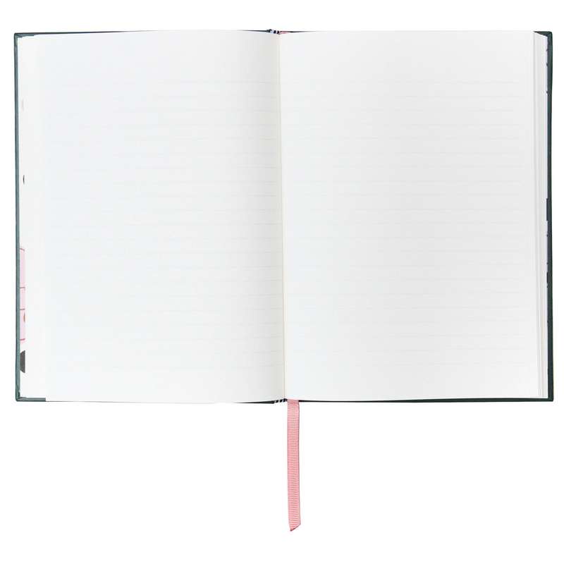 Caroline Gardner Today Is The Day Dark Green Notebook SCD100 inside pages