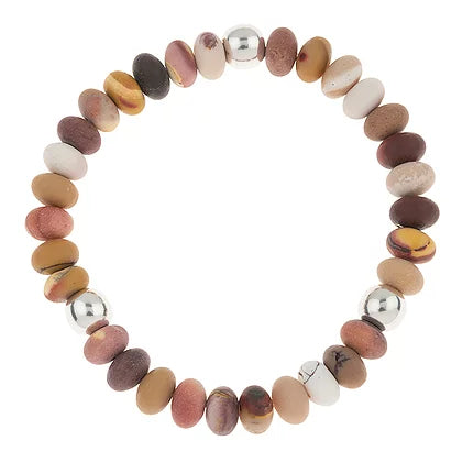 Carrie Elspeth Jewellery Mookaite Pebbles Bracelet B1728-29 main