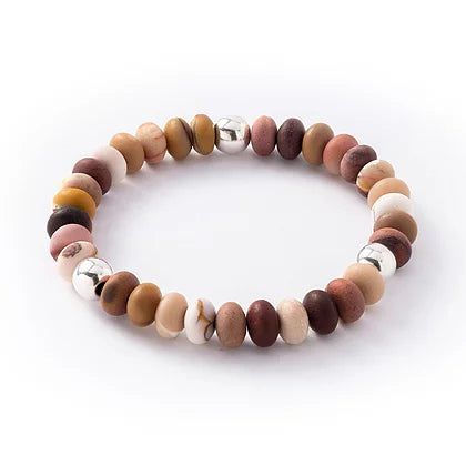 Carrie Elspeth Jewellery Mookaite Pebbles Bracelet B1728-29 side