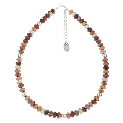 Carrie Elspeth Jewellery Mookaite Pebbles Necklace N1728-29 main
