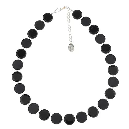 Carrie Elspeth Jewellery Noir Discs Necklace N1730 main