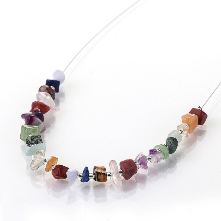 Carrie Elspeth Semi-precious Chips Link Necklace N1509