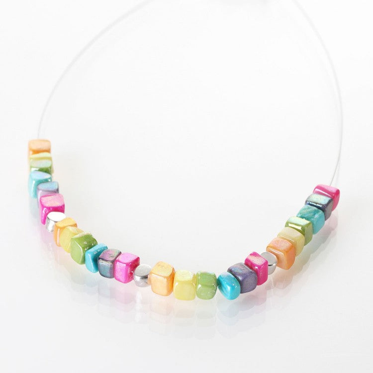 Carrie Elspeth Summer Shells Links Necklace N1534 shadowed