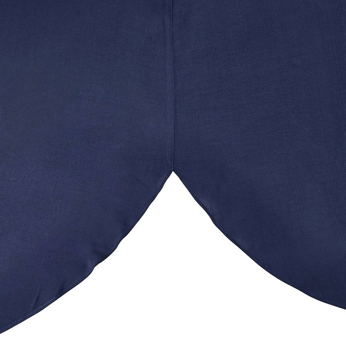 Chalk Clothing Julia Shirt Dress Navy 7101.4303 hem detail