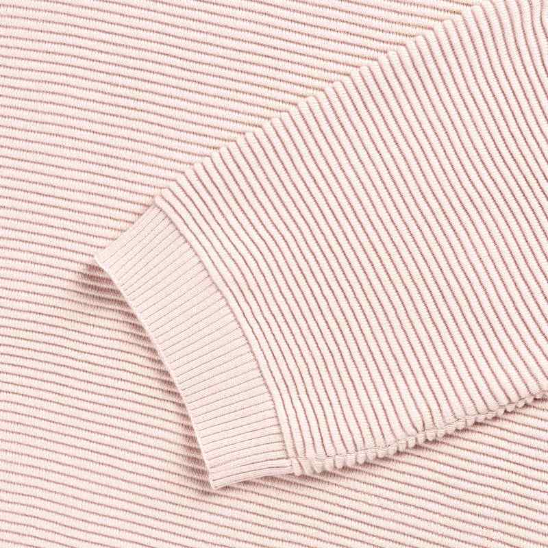 Chalk Clothing Vicki Cotton Jumper Pink sleeve detail