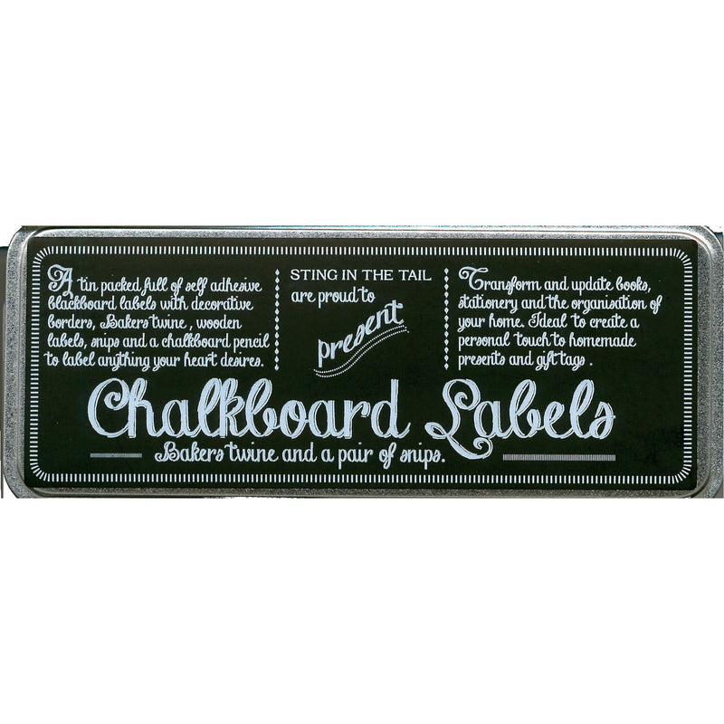 Chalkboard Labels, Bakers Twine & Snips