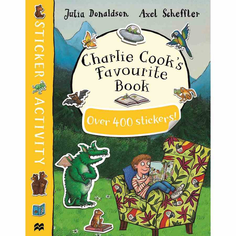 Charlie Cook's Favourite Book Sticker Activity