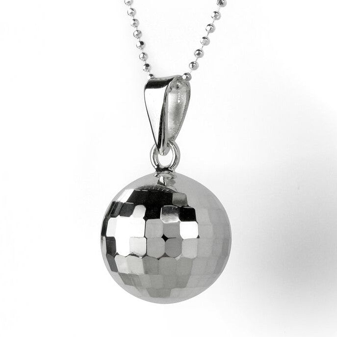 Chiming Disco Ball Necklace