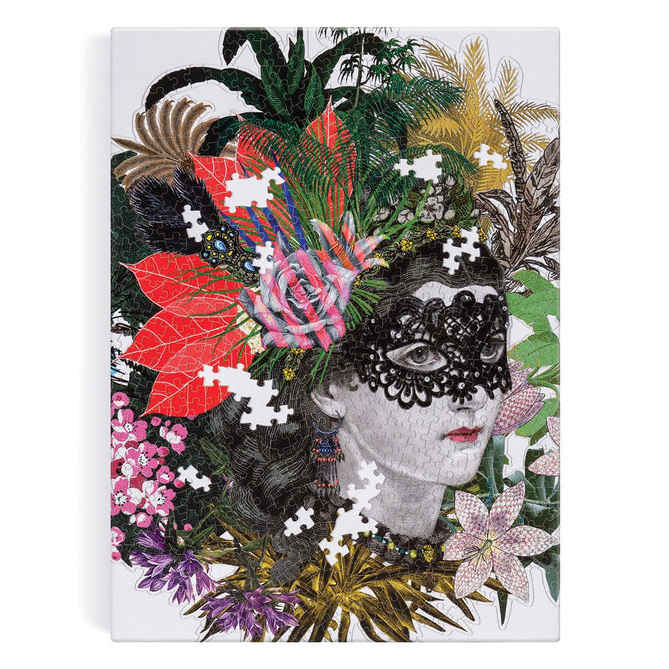 Christian Lacroix Heritage Collection Mam'zelle Scarlett 750 Piece Shaped Puzzle box front