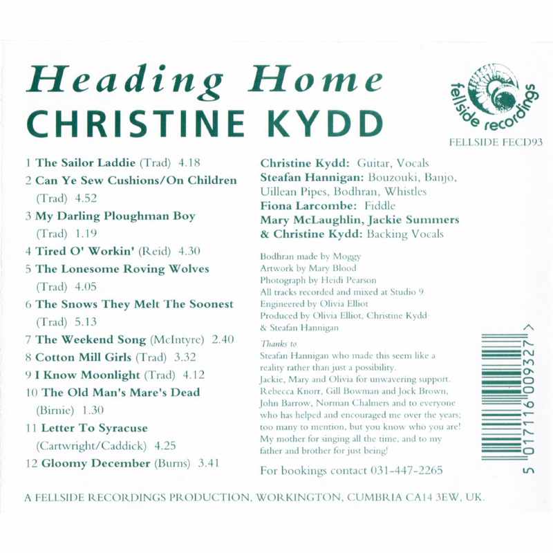 Christine Kydd Heading Home FECD93 track list