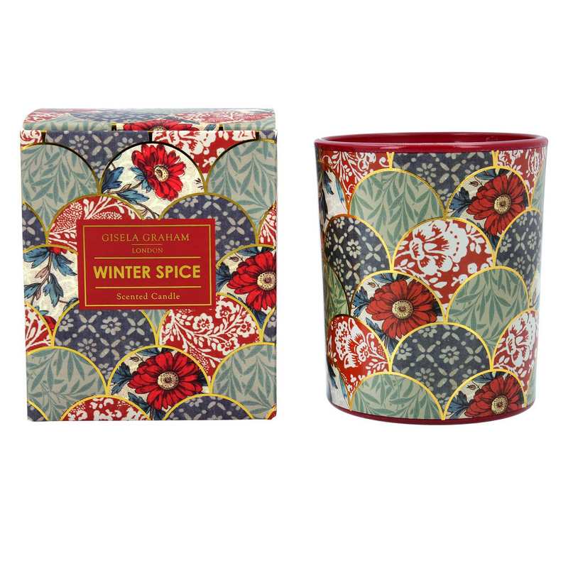 Christmas Arts & Crafts Boxed Candle Winter Spice Large 50765 with box