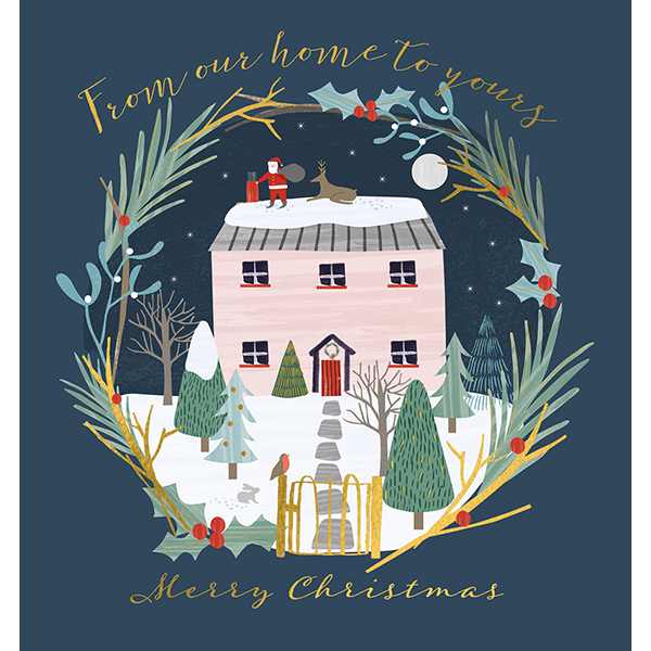 Christmas Card - From Our Home To Yours AFRX189