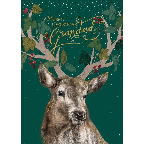 Christmas Card - Merry Christmas Grandad AFRX126