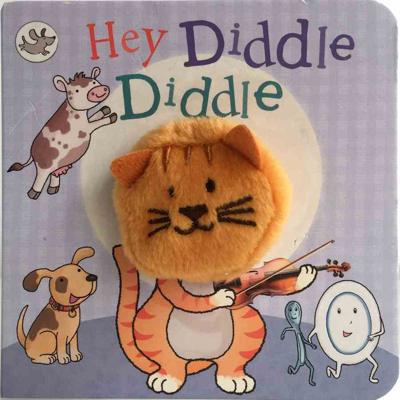 Finger Puppet Chunky Book - Hey Diddle Diddle front