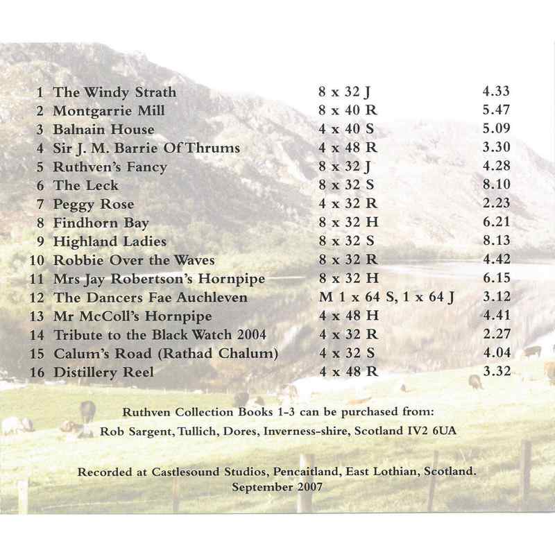 Colin Dewar Scottish Dance Band - The Ruthven Collection track list