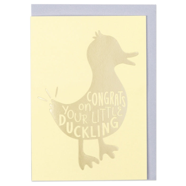 Congrats On Your Little Duckling card