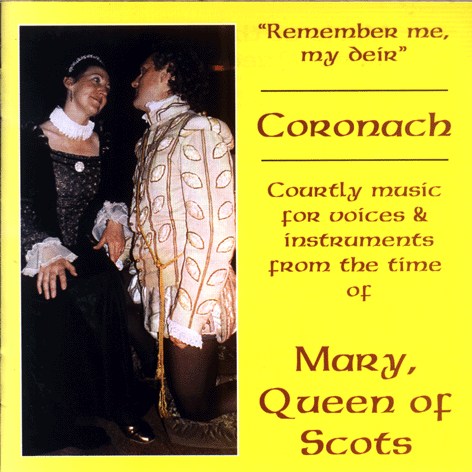 Coronach - Remember Me My Deir CDCMF008 front