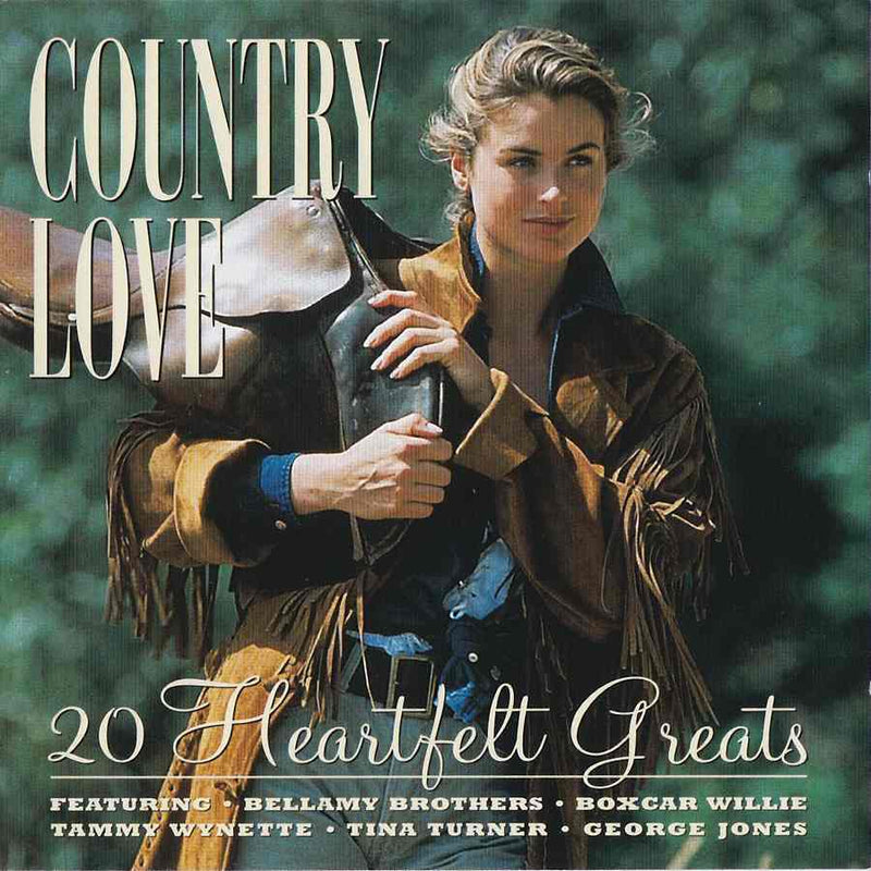 Country Love - 20 Heartfrlt Greats PEGCD163 front