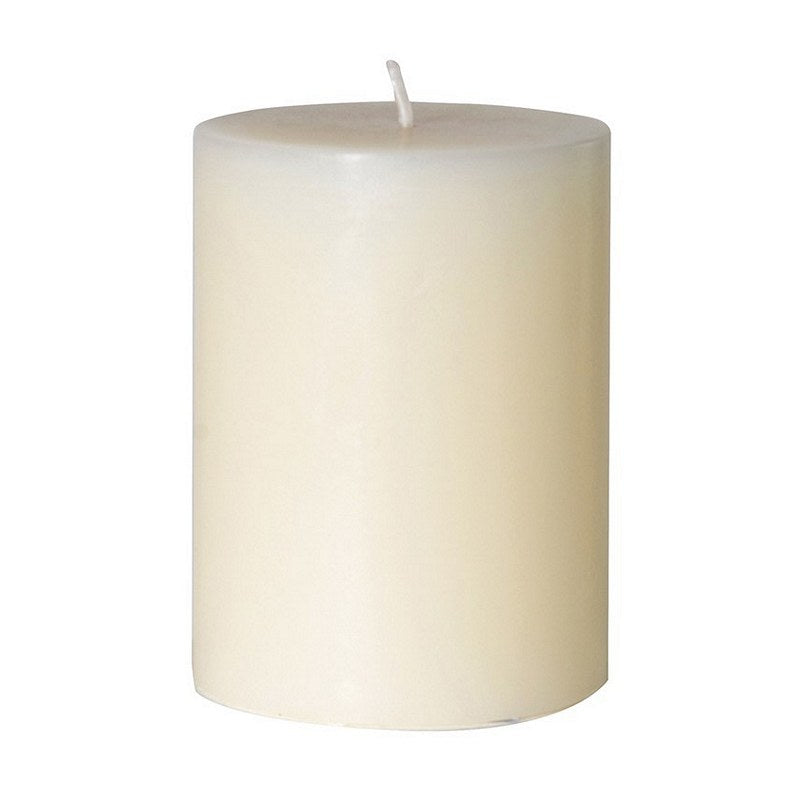 Cream Pillar Candle