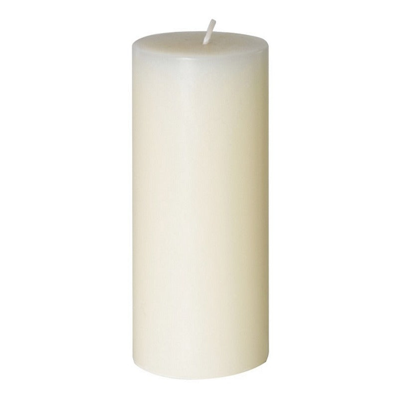 Cream Pillar Candle