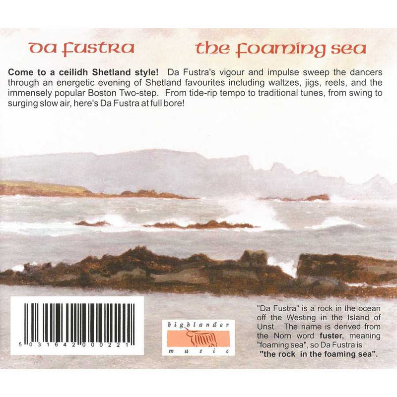Da Fustra - The Foaming Sea CD inlay track list