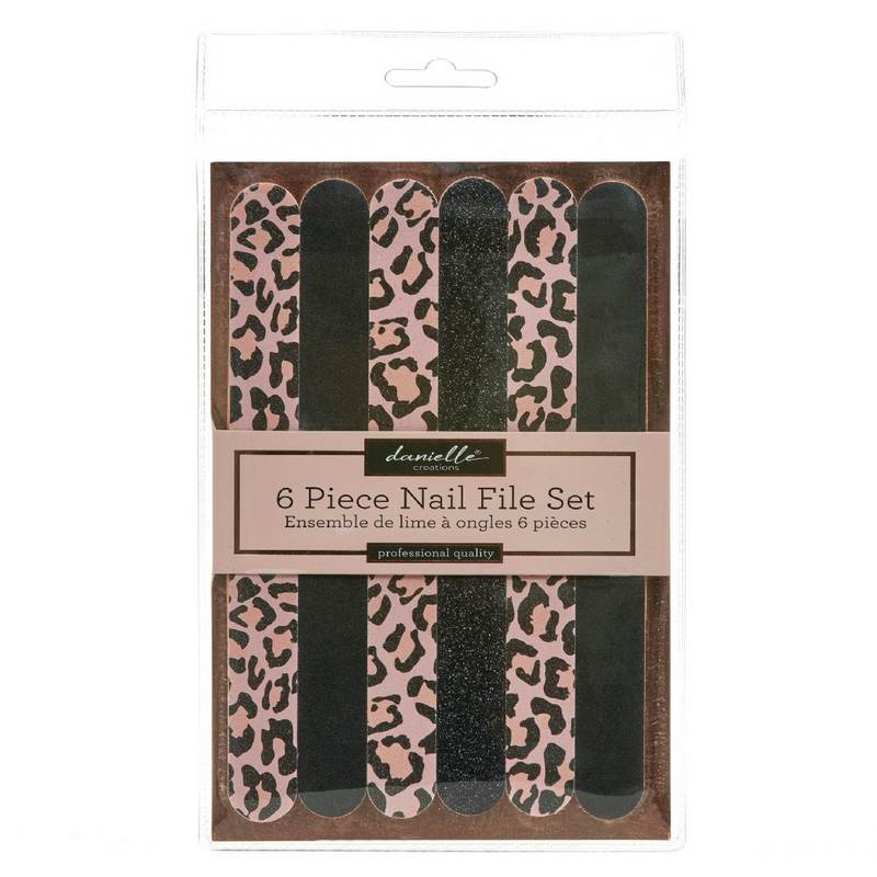 Danielle Creations Animal Print Nail Files 6 Pack DCNF0006PK main