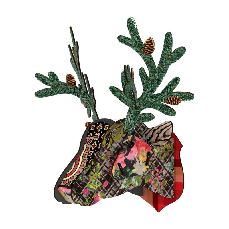 Miho Deer Head Ornament In The Pines