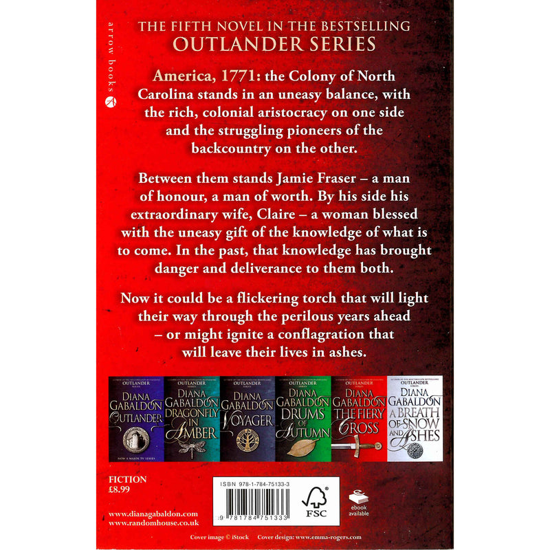 Diana Gabaldon - Outlander 5 - The Fiery Cross back cover