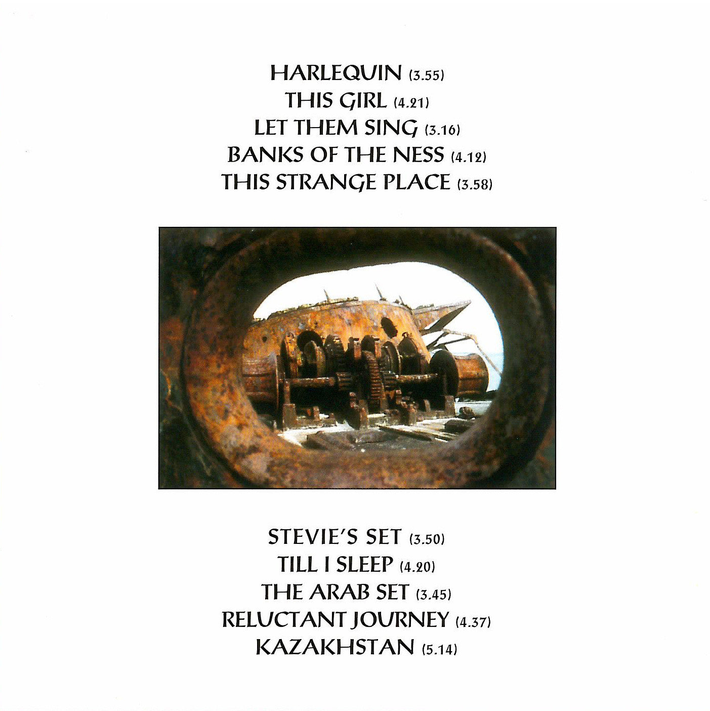 Drever Mackenzie CD back