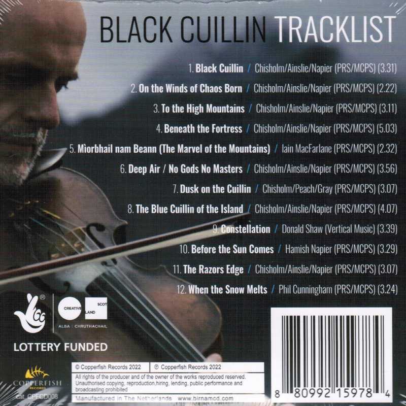 Duncan Chisholm Black Cuillin CPFCD008 CD reverse