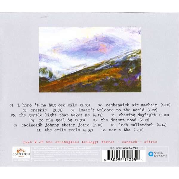 Duncan Chisholm - Canaich CD back