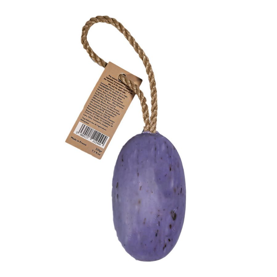 Eco Bath London Organic Soap On A Rope - Lavender back