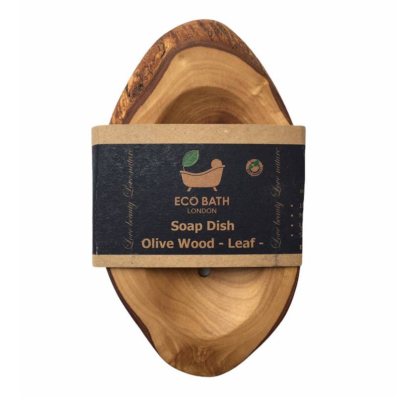 Ecobath Olive Wood Soap Dish main