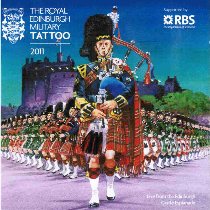 Edinburgh Military Tattoo 2011 CD front cover