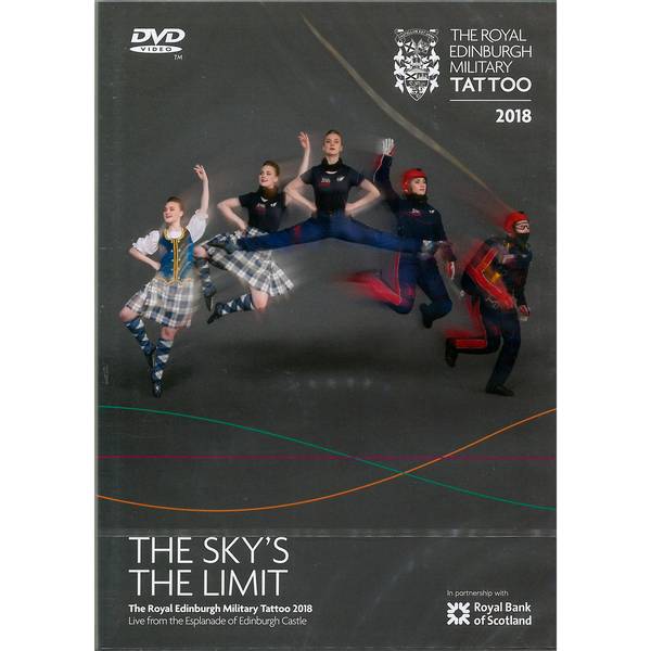 Edinburgh Military Tattoo 2018 DVD The Sky's The Limit