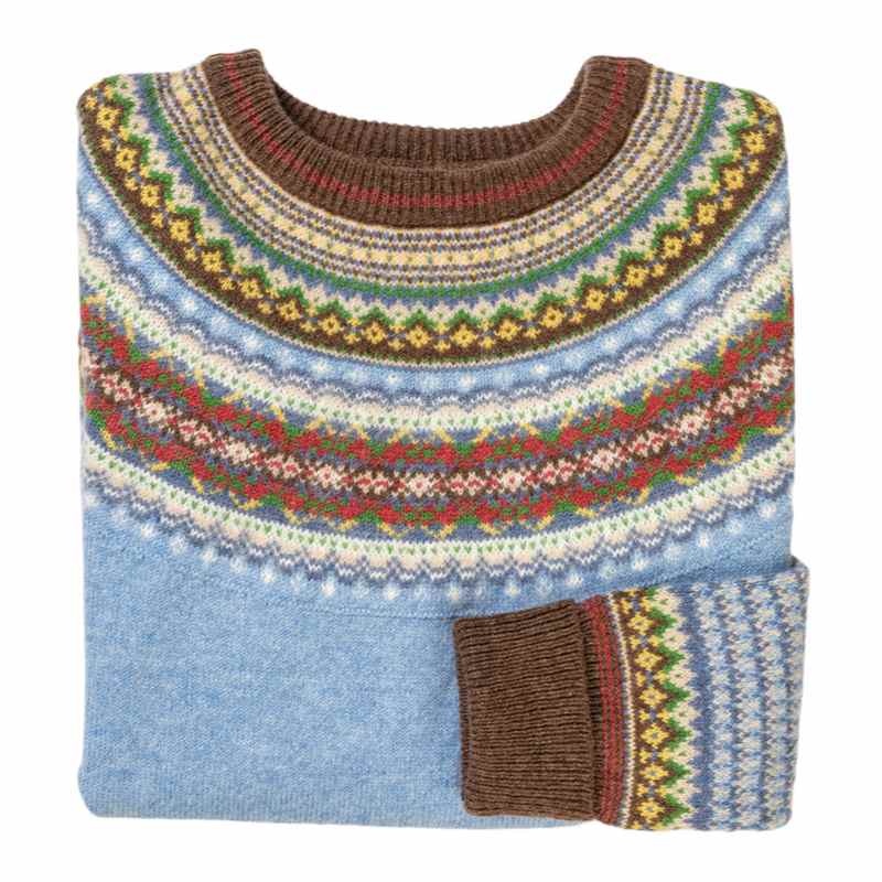 Eribe Knitwear Alpine Sweater Strathmore P3974 folded
