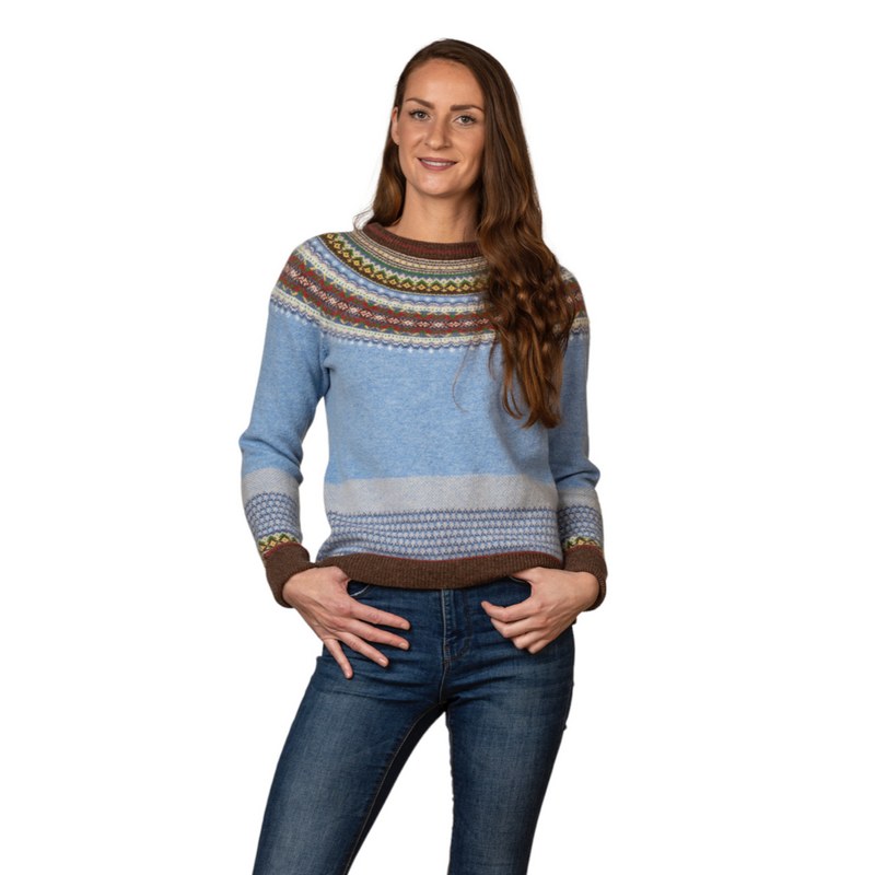 Eribe Knitwear Alpine Sweater Strathmore P3974 on model main