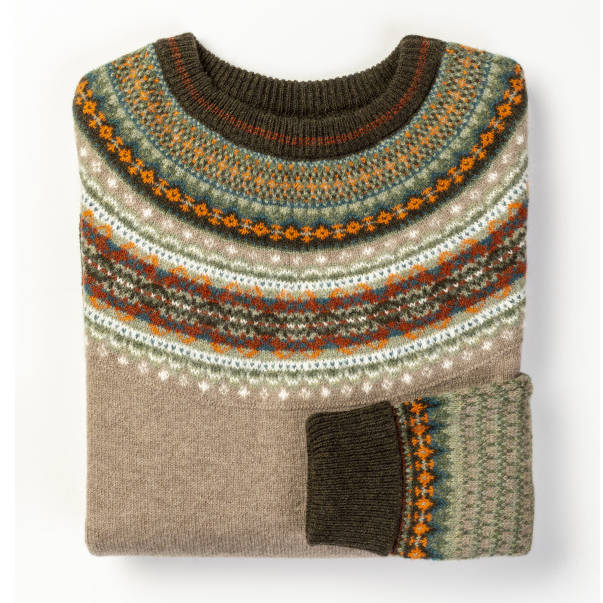 Eribe Knitwear Alpine Sweater in Birch