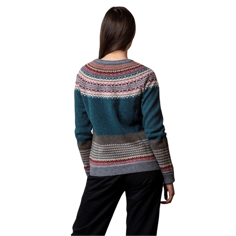 Eribe Knitwear Alpine Sweater in Lugano on model back