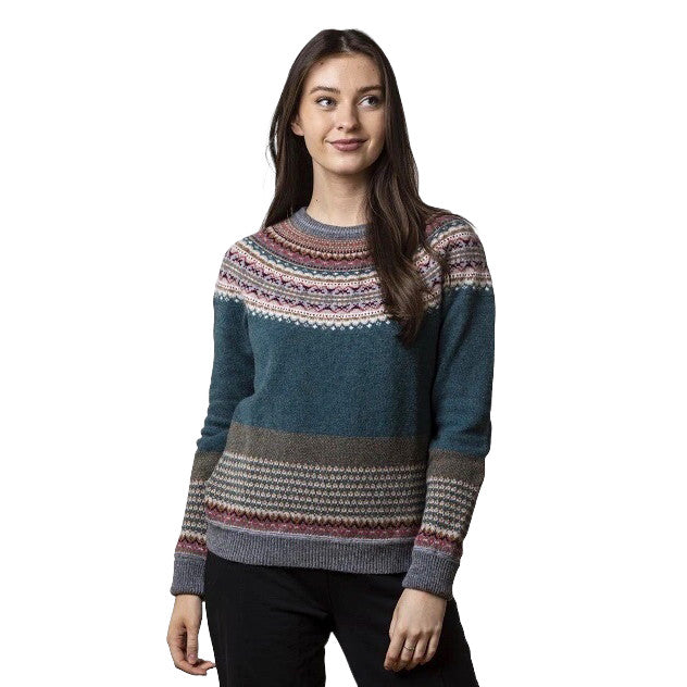 Eribe Knitwear Alpine Sweater in Lugano on model front