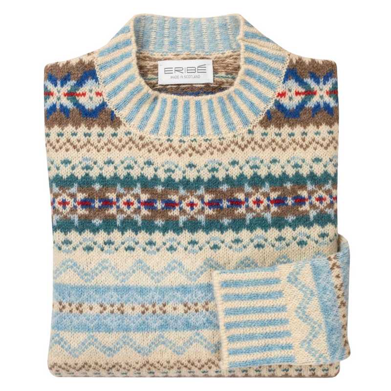 Eribe Knitwear Brodie Sweater Nordic P4196 folded
