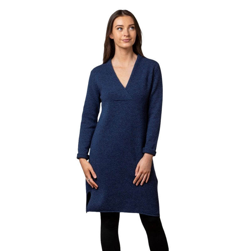 Eribe Knitwear Corry Dress Rhapsody on model front