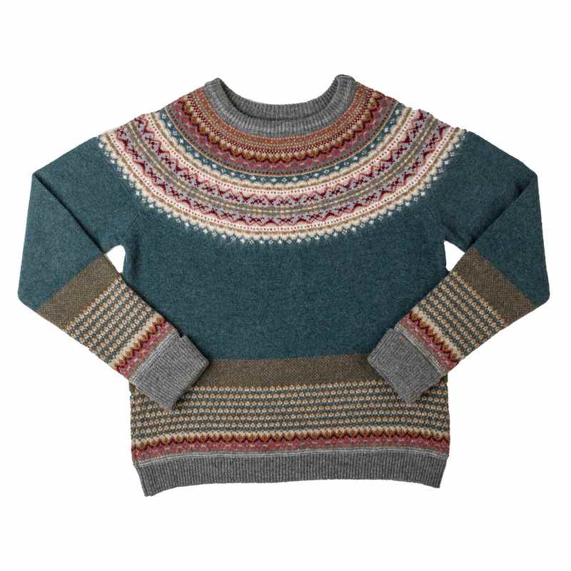 Eribe Alpine Sweater in Lugano layflat