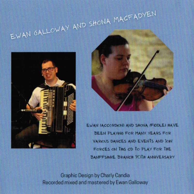 Ewan Galloway & Shona McFadyen - A The Best Again Fae Banffshire CD back