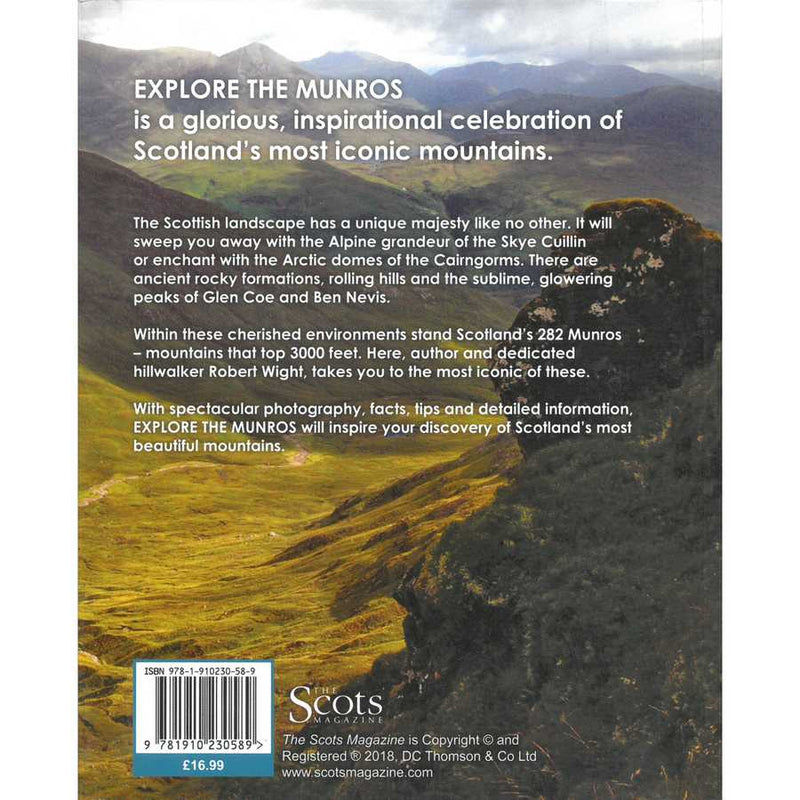 Explore The Munros by Robert Wight back
