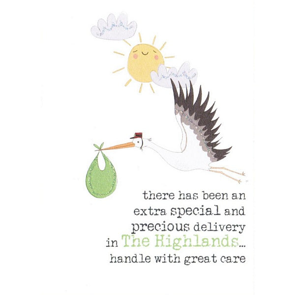 Extra Special Delivery In The Highlands Card